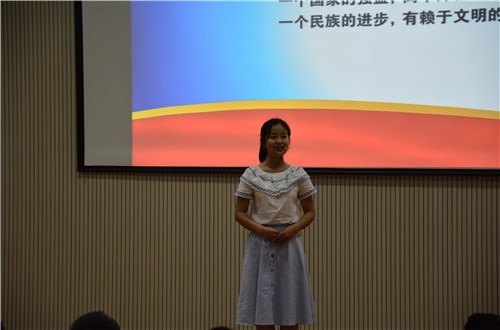 新葡的京集团8814“讲价值观故事，实现青春梦想”讲故事初赛火热开展