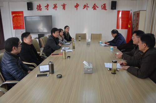 安庆师范大学新葡的京集团8814来我院考察交流
