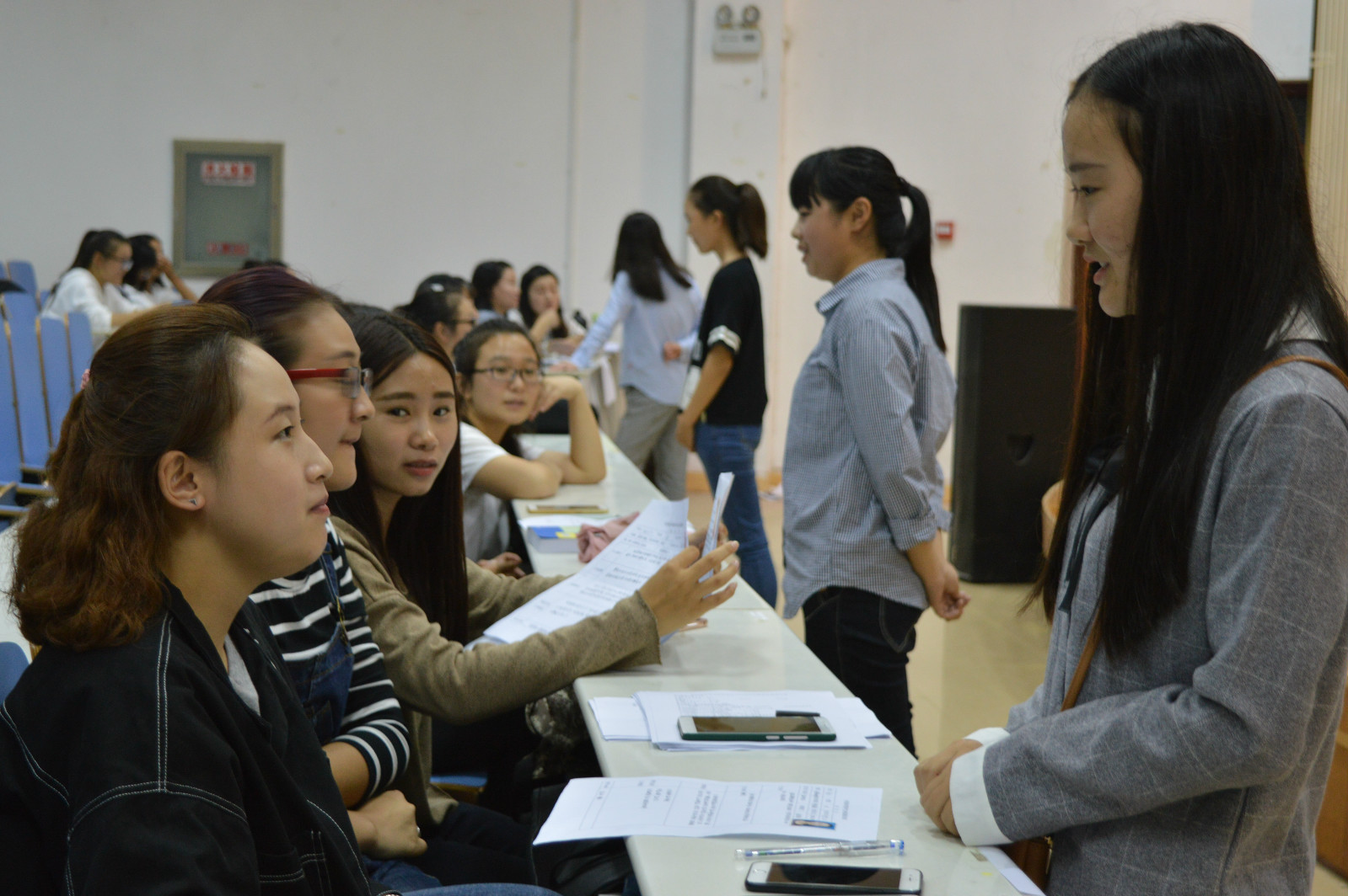 新葡的京集团8814学生会招新活动圆满落幕