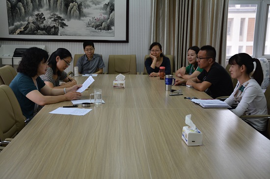 新葡的京集团8814教工党支部开展习近平总书记“7. 26”讲话精神学习研讨活动