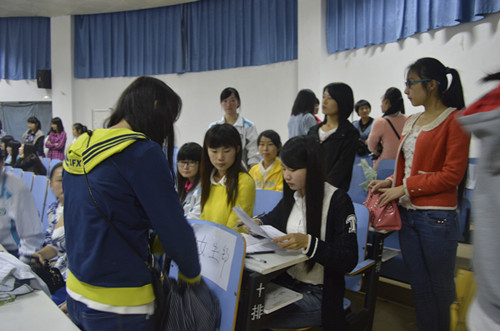 新葡的京集团8814学生会招新工作圆满结束